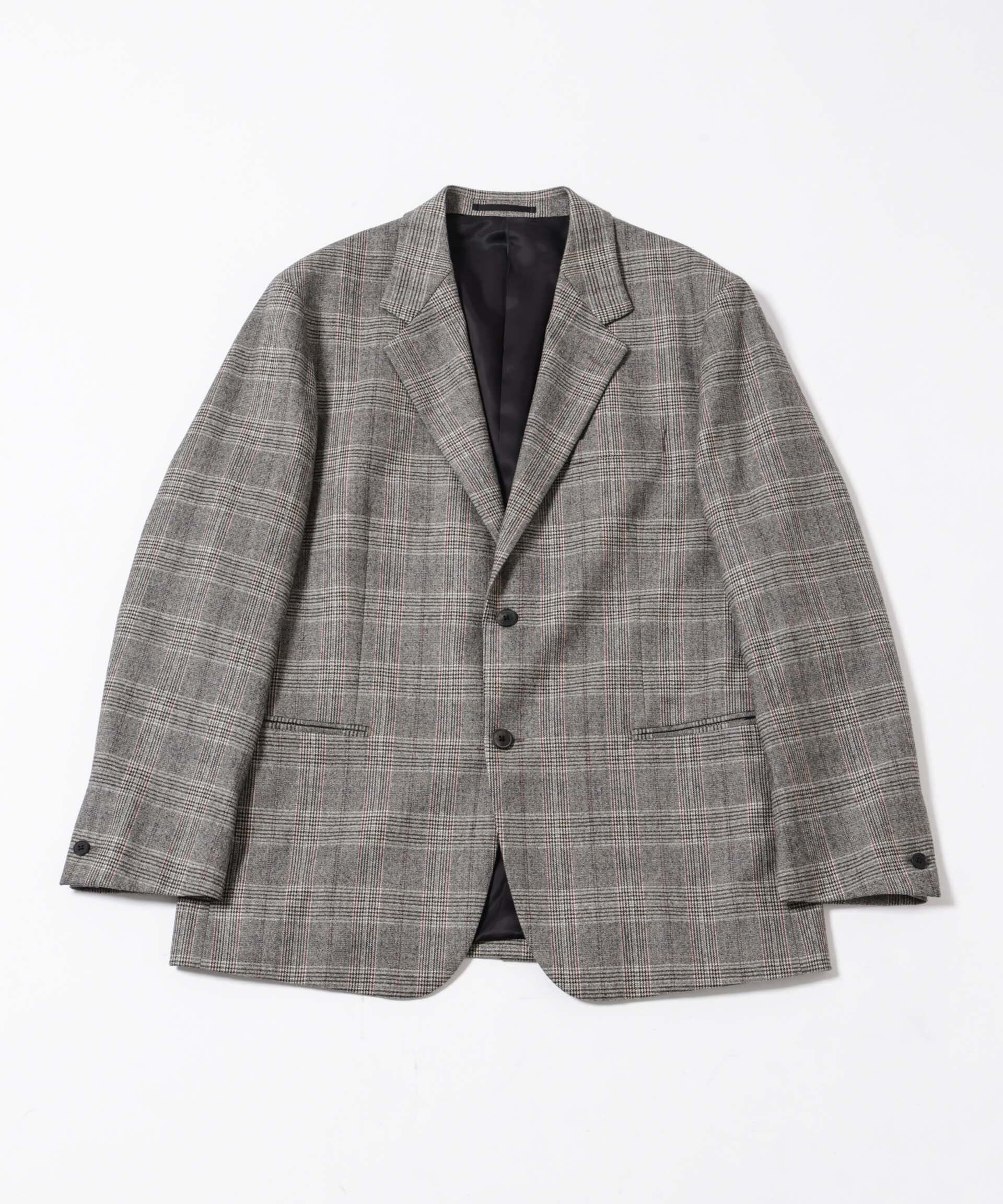 nano･universe「「ASSEMBLANC」2/60ウール2B サックジャケット(セットアップ可)」|スーツ|