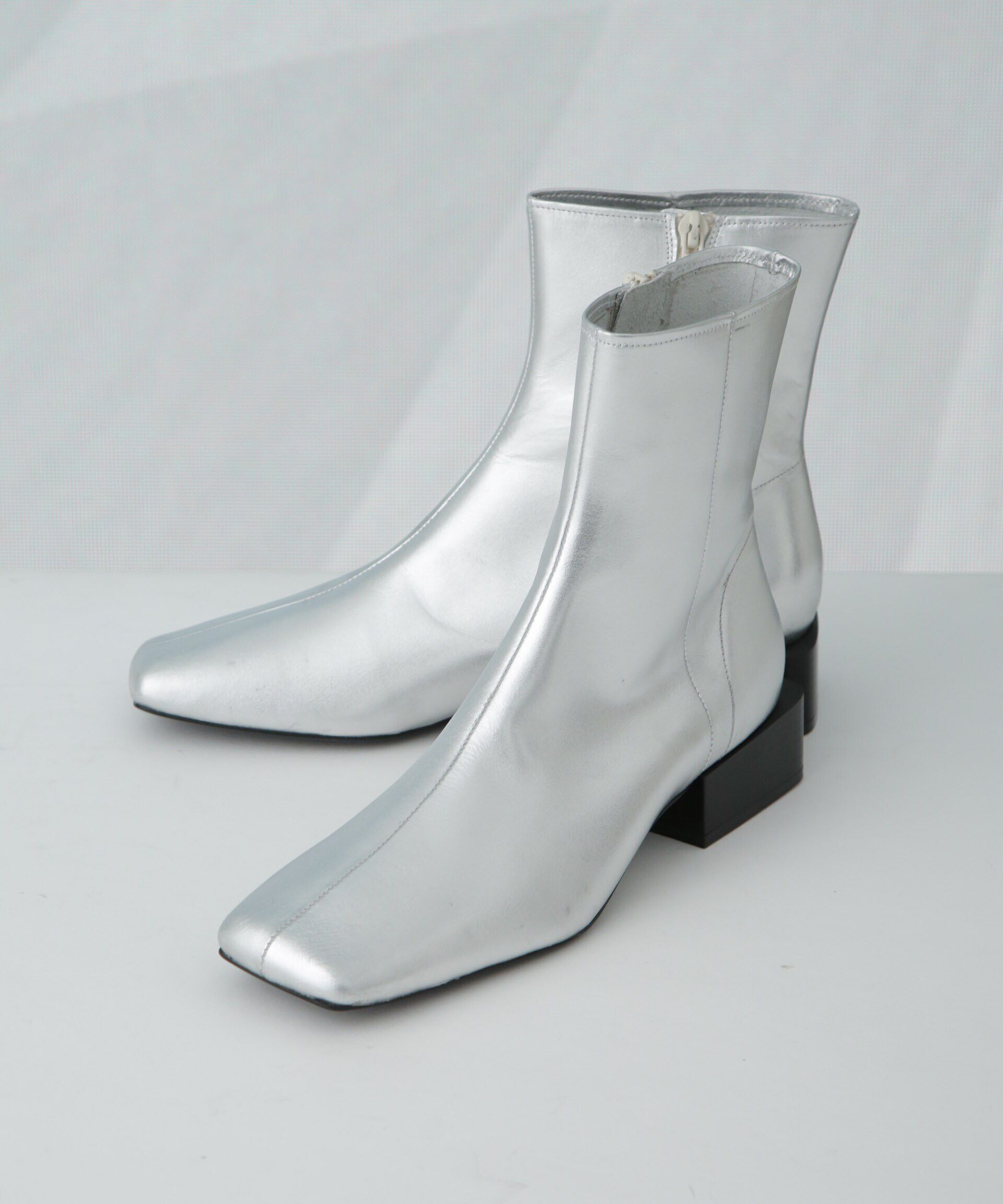 nano･universe「Azur/ローヒールショートブーツ」|ショートブーツ|