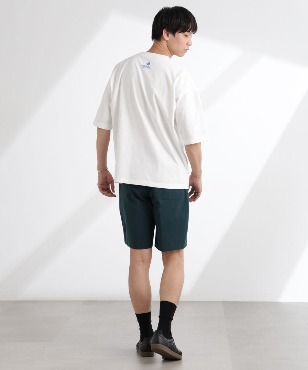 nano･universe「「MOFFISIE」1.0オリジナルプリント Tシャツ 半袖」|Tシャツ・カットソー|