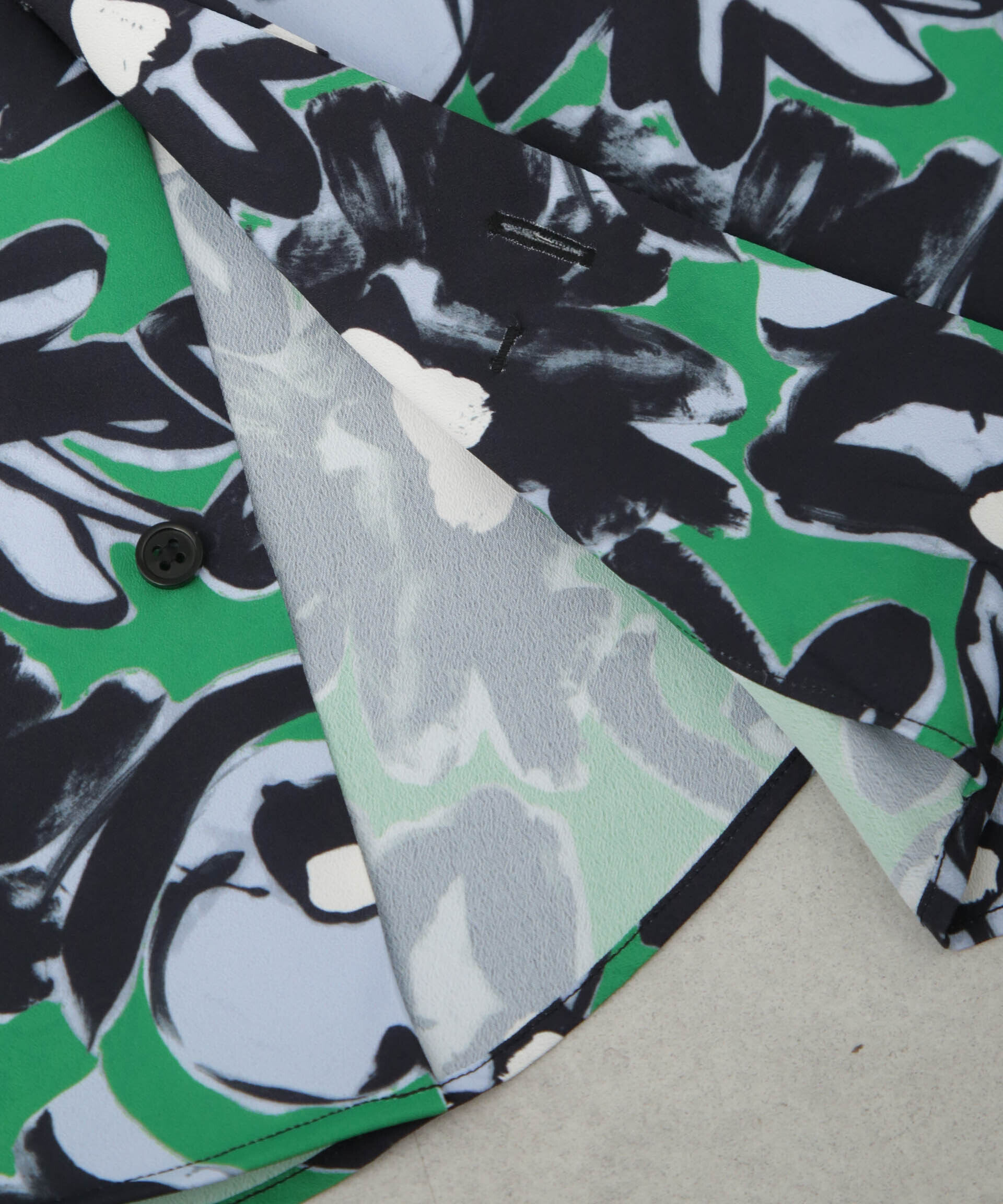 nano･universe「総柄プリントシャツ」|シャツ・ブラウス|