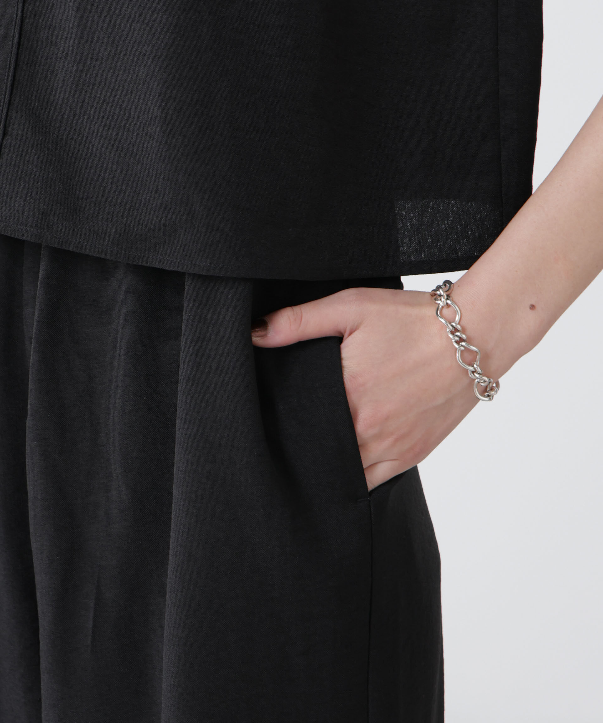 nano･universe「フレンチスリーブオールインワン」|ワンピース|