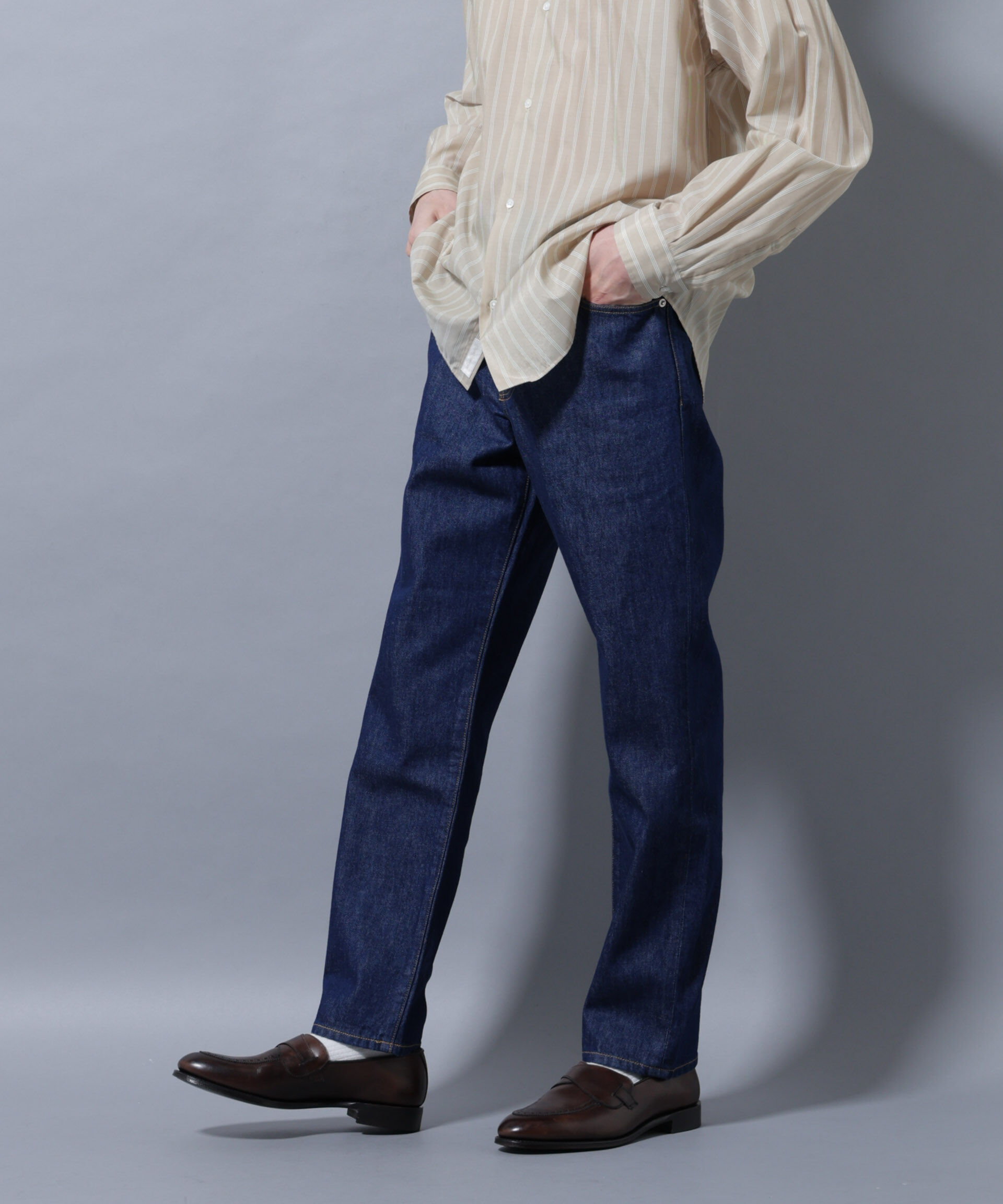 nano･universe「RED CARD/別注 Dapper」|チノ|インディゴ6