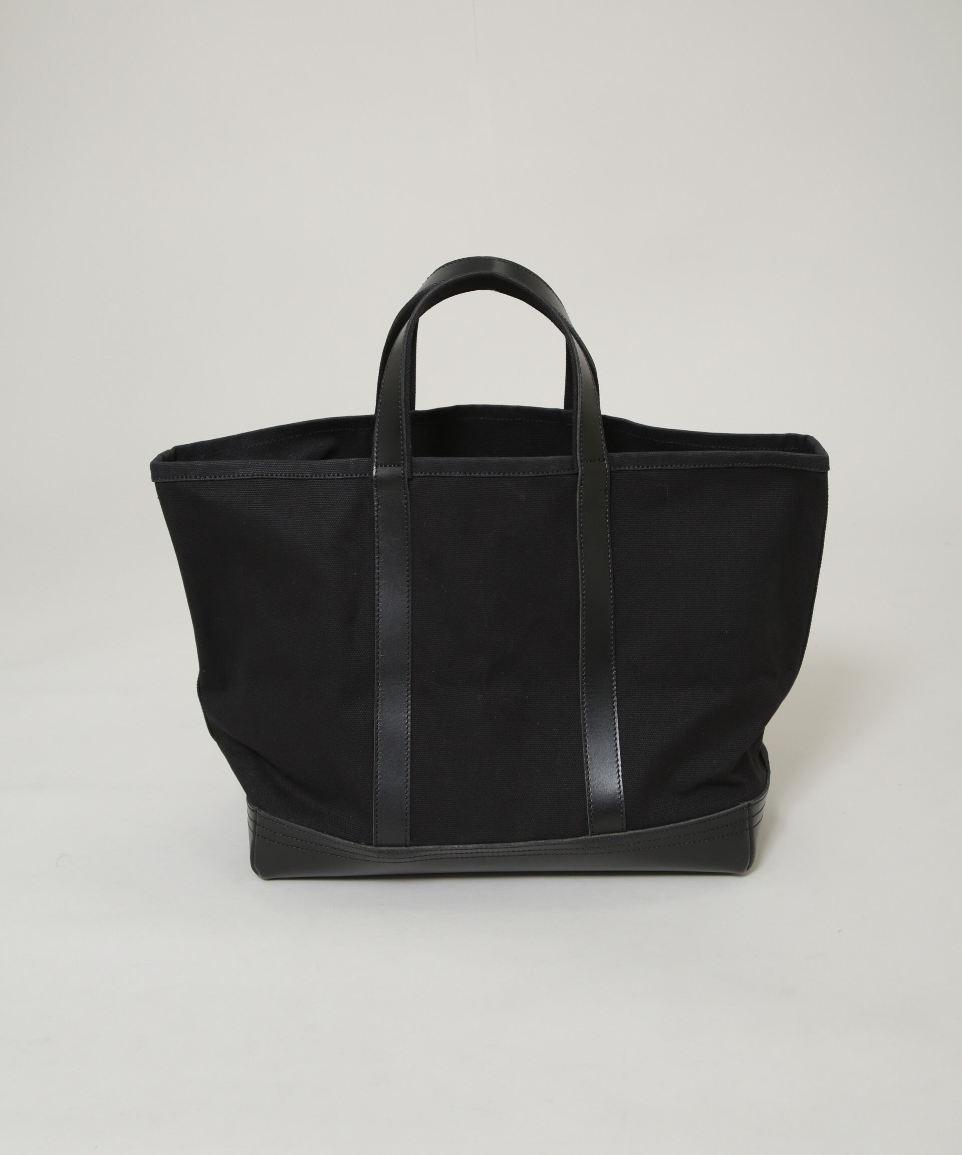 nano･universe「｢NJ/CLUB｣ キャンバスレザートートバッグ」|ショルダー・メッセンジャー|