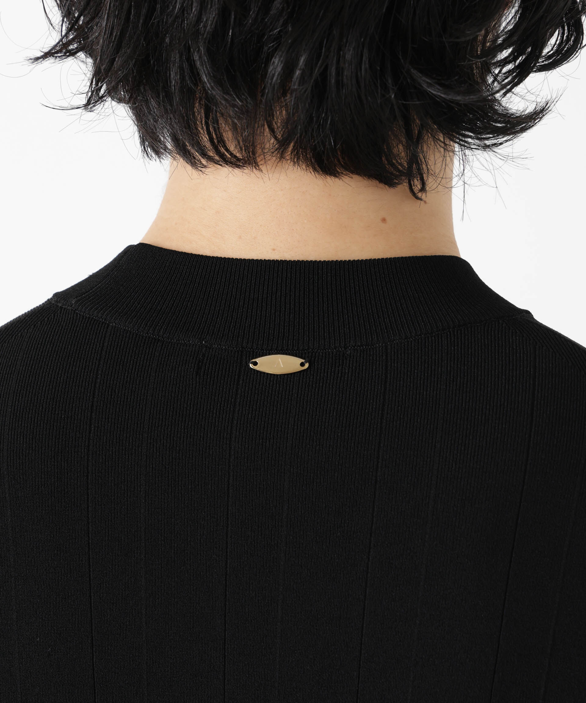 nano･universe「｢ASSEMBLANC｣ 針抜きクルーネックニット」|ニット・セーター|