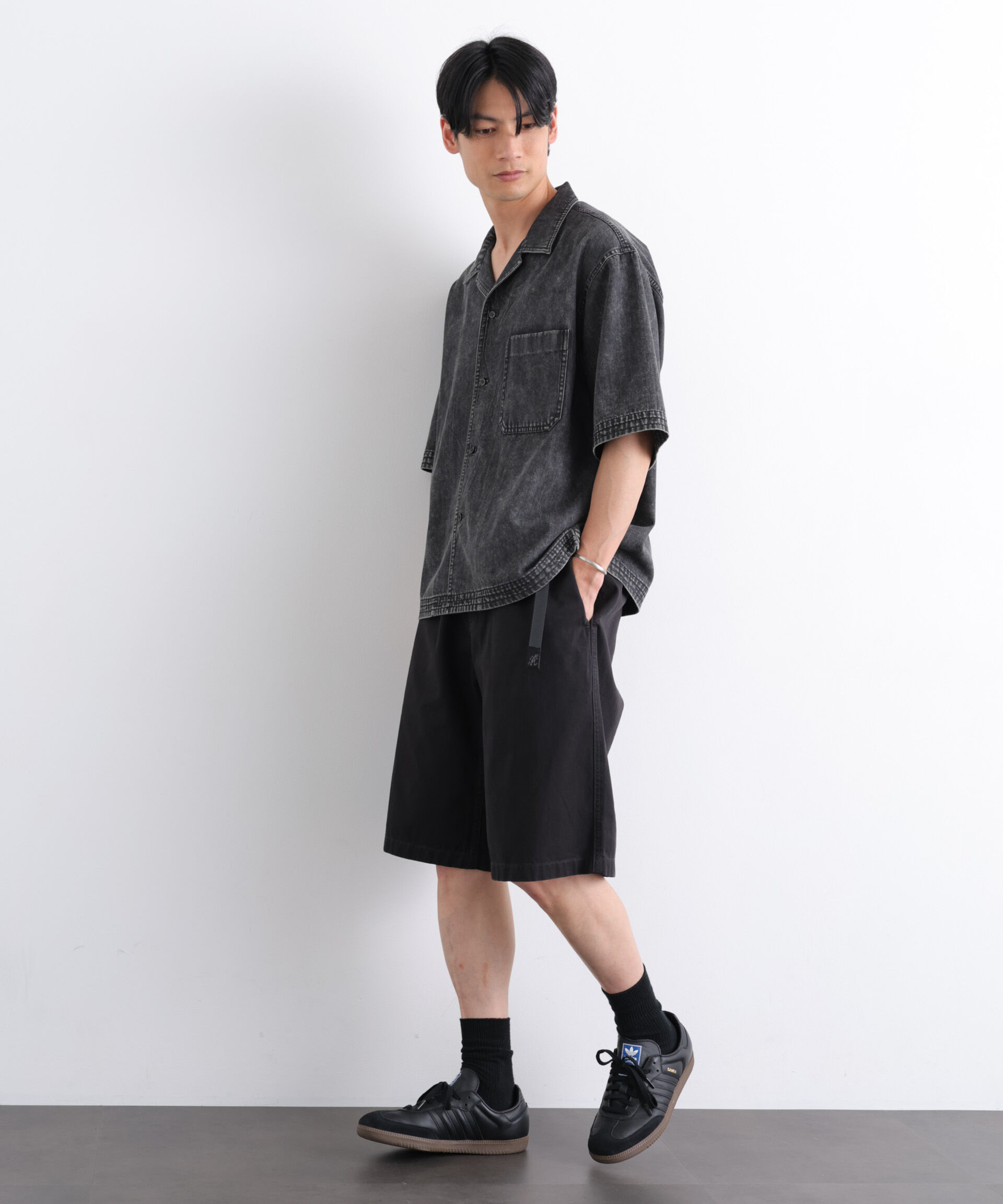 nano･universe「Gramicci/別注 Archive Big Shorts」|チノ|