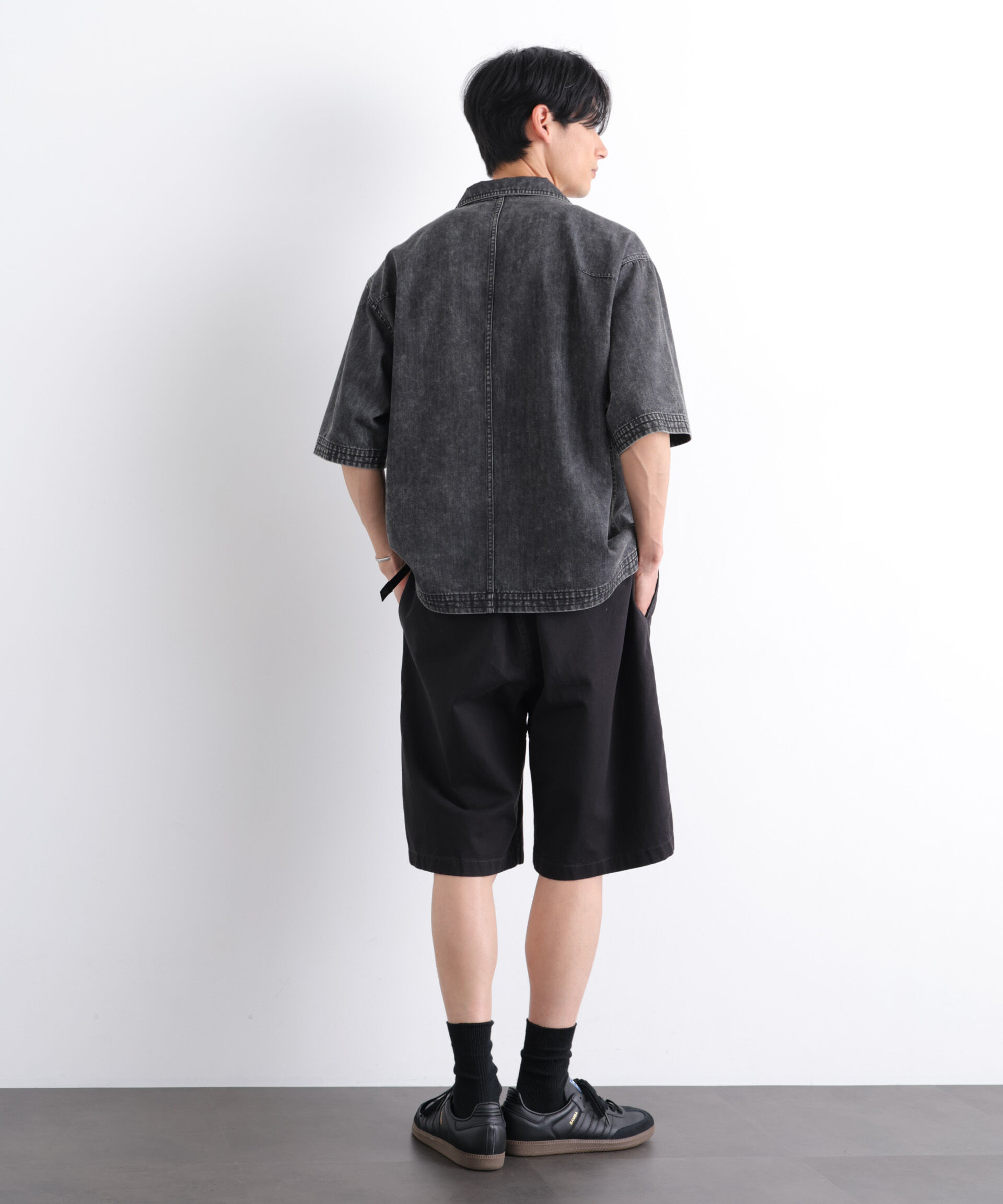 nano･universe「Gramicci/別注 Archive Big Shorts」|チノ|