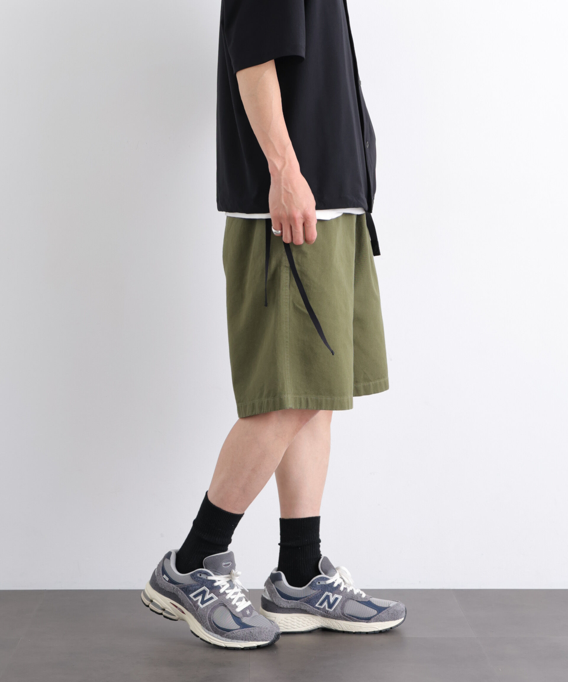 nano･universe「Gramicci/別注 Archive Big Shorts」|チノ|