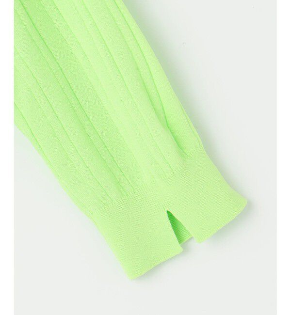 組曲「【WEB限定カラーあり】衿付きシアーニットポロ」|ニット・セーター|