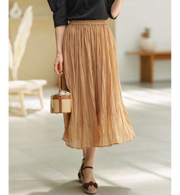 組曲「【WEB限定】エスパンディシアープリーツスカート」|スカート|