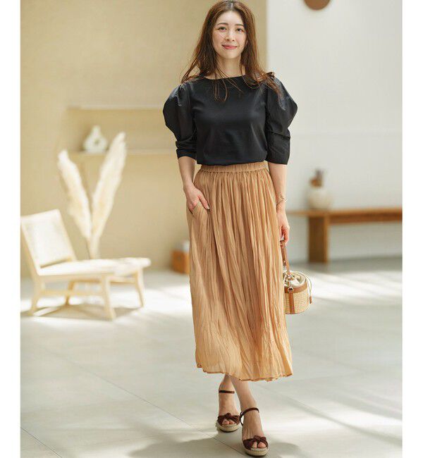 組曲「【WEB限定】エスパンディシアープリーツスカート」|スカート|