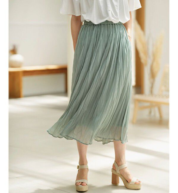 組曲「【WEB限定】エスパンディシアープリーツスカート」|スカート|
