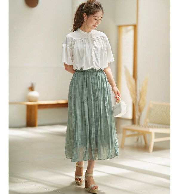 組曲「【WEB限定】エスパンディシアープリーツスカート」|スカート|