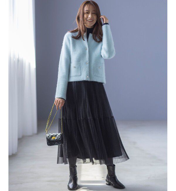 組曲「ラメチュールプリーツ スカート」|スカート|