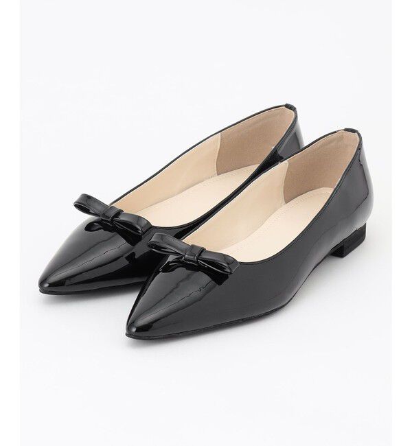 組曲「【晴雨兼用】ポインテッドリボンパンプス」|パンプス|