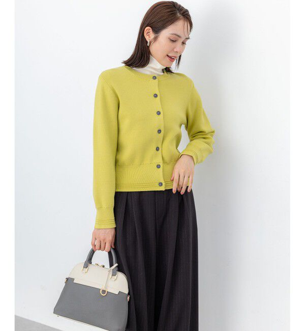 組曲「【加藤ローサさん着用】スムースストレッチジャケット カーディガン」|カーディガン|