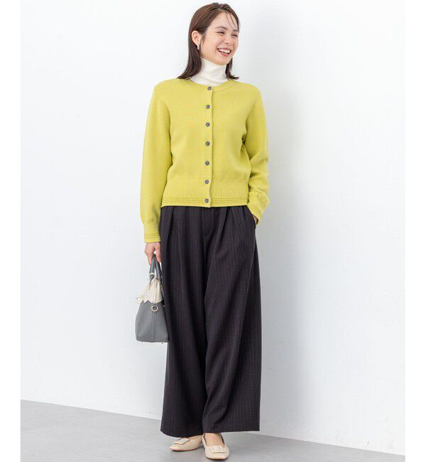 組曲「【加藤ローサさん着用】スムースストレッチジャケット カーディガン」|カーディガン|