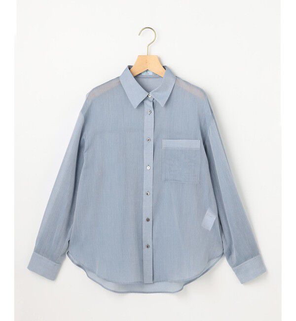 組曲「エアリーボイルシアー シャツ」|シャツ・ブラウス|