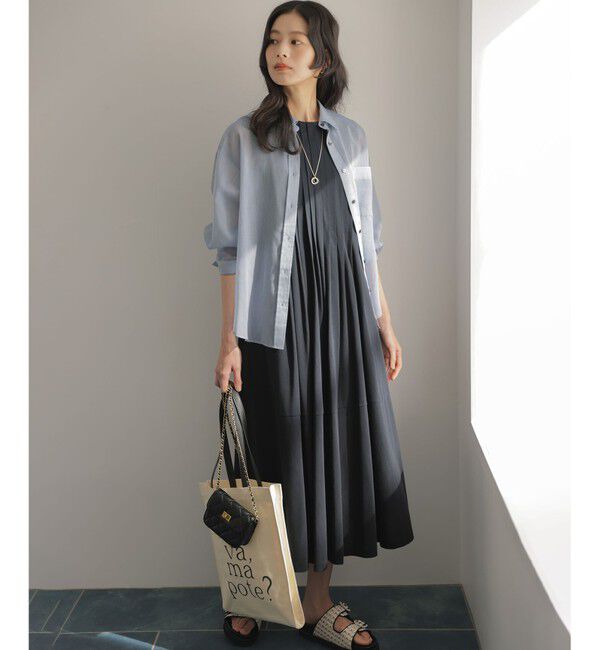 組曲「エアリーボイルシアー シャツ」|シャツ・ブラウス|