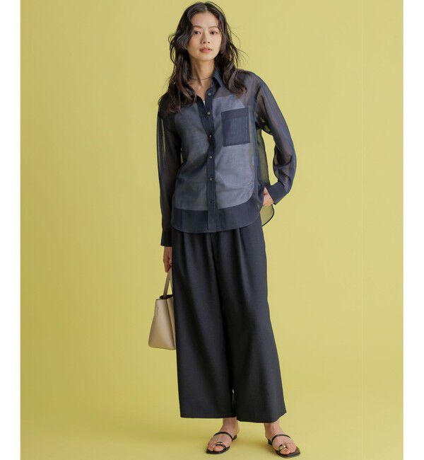 組曲「エアリーボイルシアー シャツ」|シャツ・ブラウス|