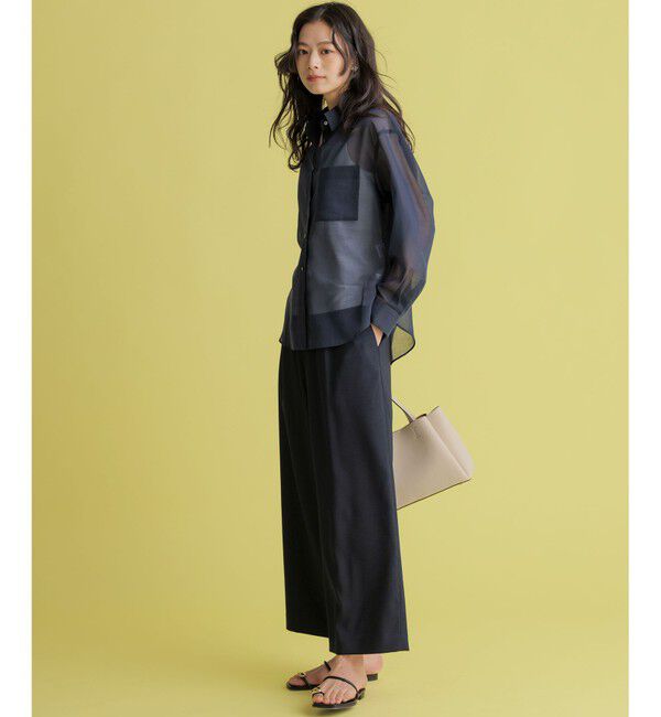 組曲「エアリーボイルシアー シャツ」|シャツ・ブラウス|