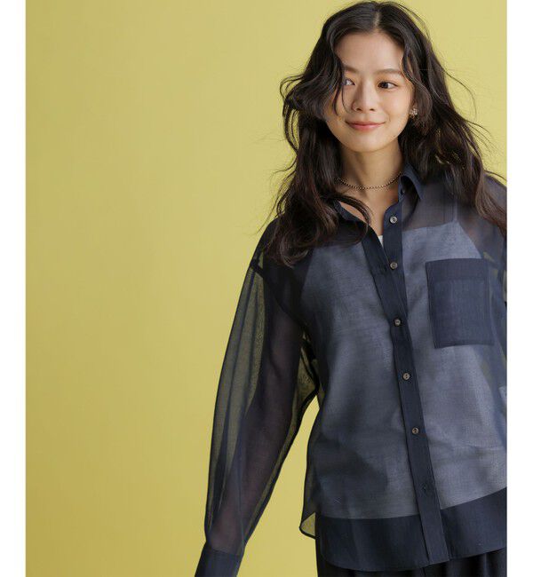 組曲「エアリーボイルシアー シャツ」|シャツ・ブラウス|