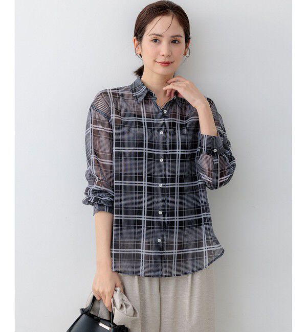 組曲「エアリーボイルシアー シャツ」|シャツ・ブラウス|