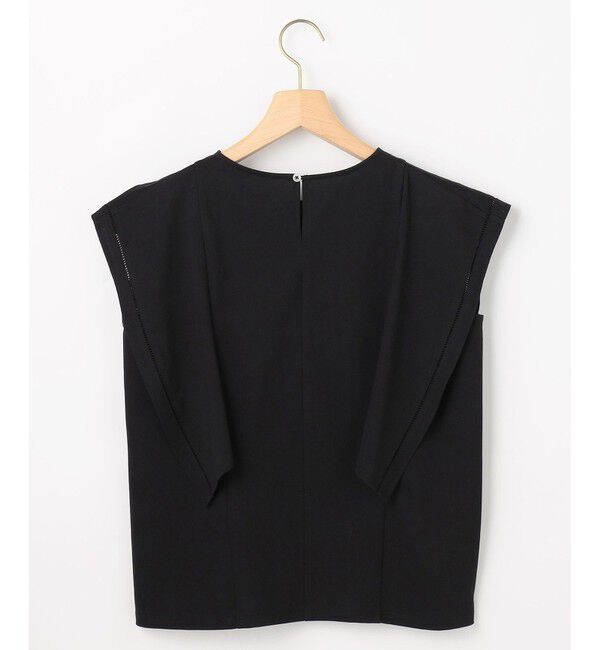 組曲「プレーティング天竺 フレアスリーブカットソー」|Tシャツ・カットソー|