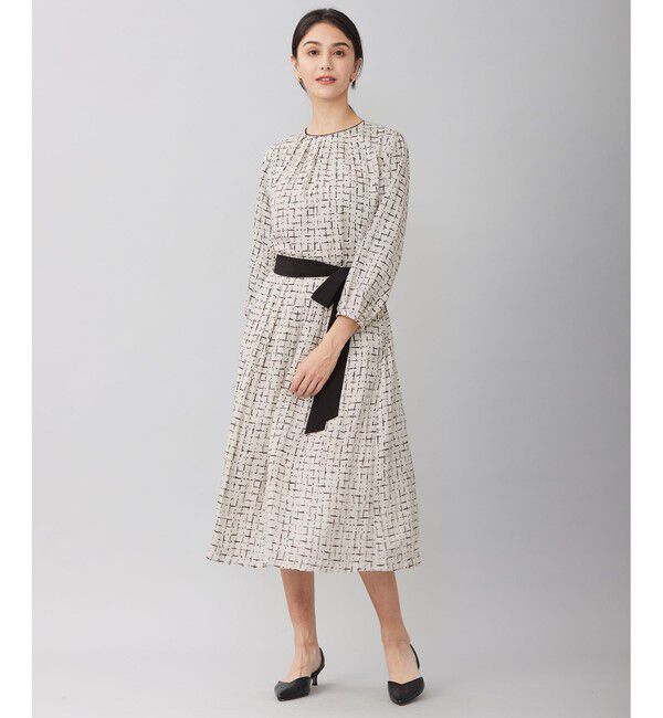 自由区「【セットアップ対応・ウエストゴム】スクラッチチェックプリント スカート」|スカート|