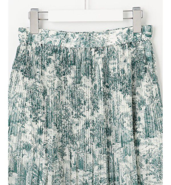 自由区「【カタログ掲載・洗える】ランドスケーププリント スカート」|スカート|