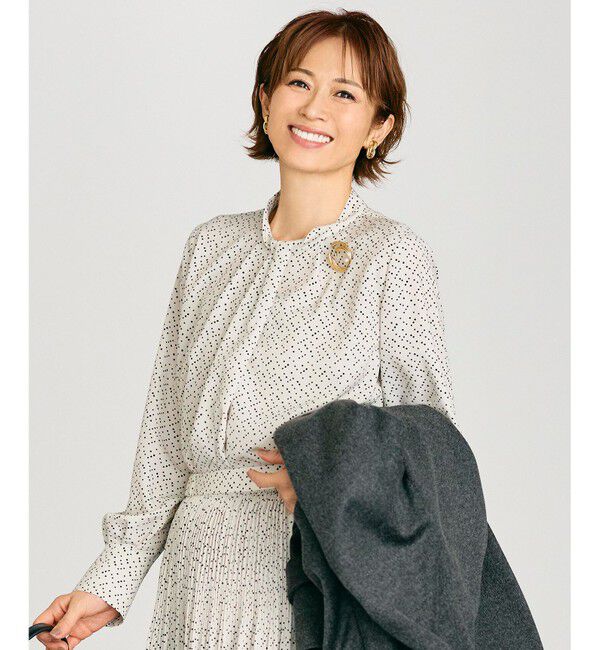 自由区「【人気素材・新色追加・カタログ掲載・セットアップ対応】ライトサテン ブラウス」|シャツ・ブラウス|[新色]ﾍﾞｰｼ