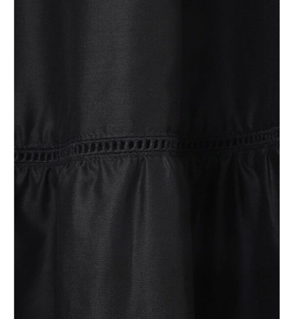 自由区「エンブロイダリーローンティアード スカート」|スカート|