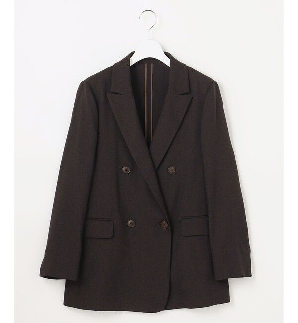 自由区「【セットアップ対応】リネンライクシンセティックテーラード ジャケット」|テーラードジャケット|