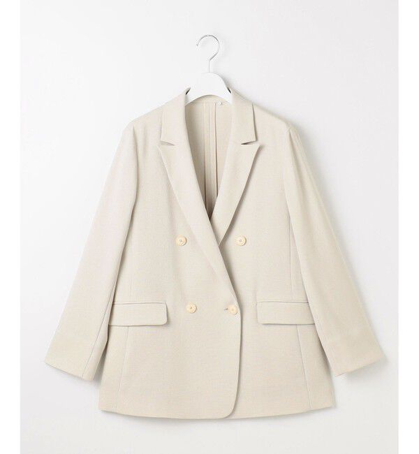 自由区「【セットアップ対応】リネンライクシンセティックテーラード ジャケット」|テーラードジャケット|