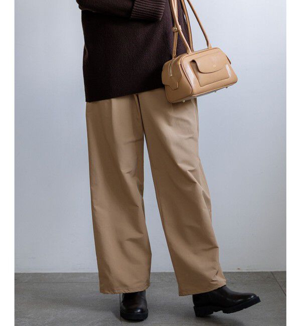 23区「【撥水加工/洗える】ハイマルチタフタ 2WAY パラシュート パンツ」|その他|ベージュ系