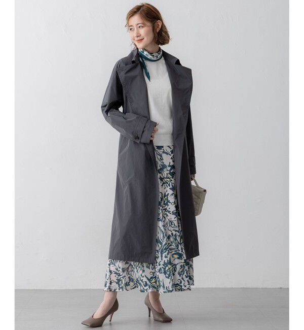 23区「【Oggi5月号掲載/洗える】プレミアムビオコットン 半袖 ニット」|ニット・セーター|