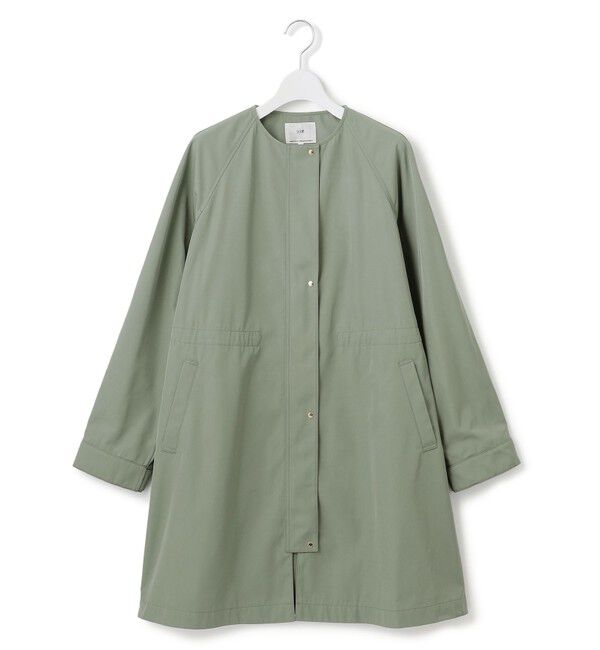 23区「【撥水加工】ライトツイル ノーカラーコート」|ノーカラーコート|