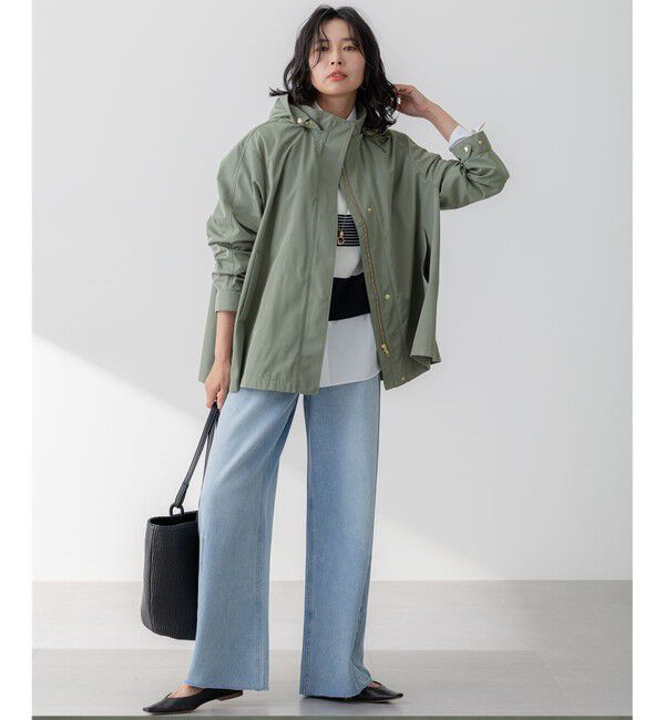 23区「【SLOW/一部店舗限定】LIGHT DENIM バレルワイド パンツ」|デニム|