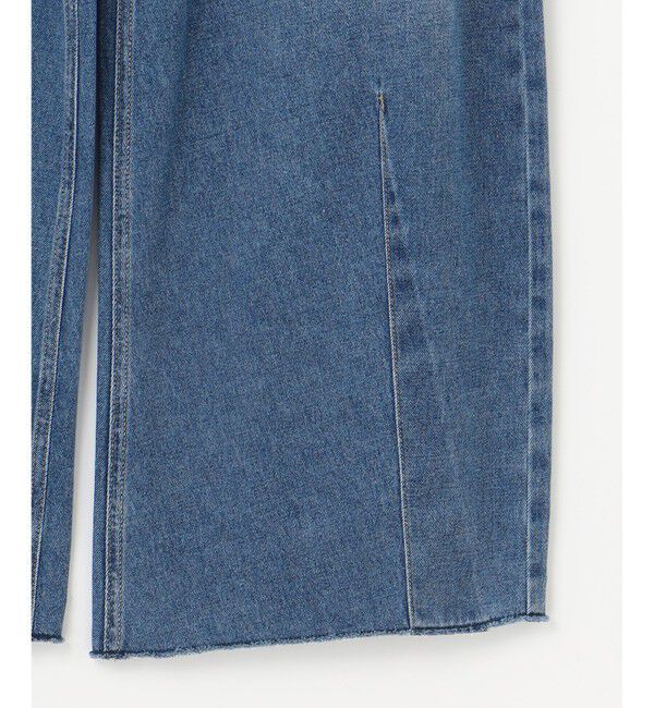 23区「【SLOW/一部店舗限定】LIGHT DENIM バレルワイド パンツ」|デニム|