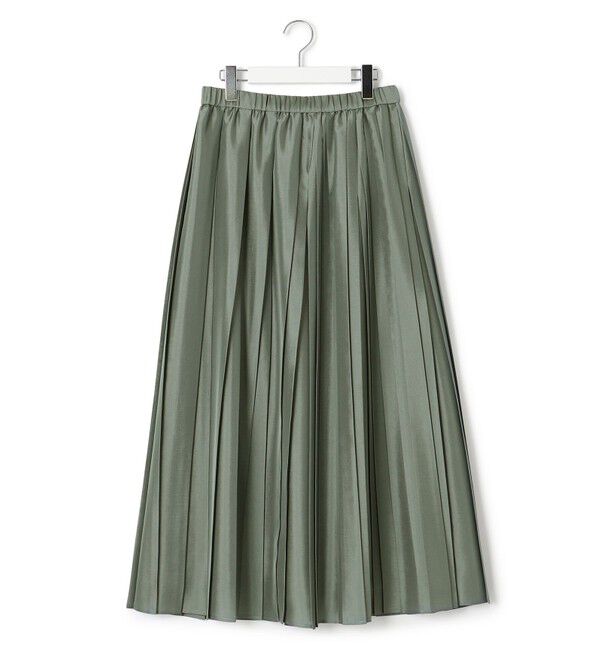 23区「【洗える】シアーコンビ プリーツ スカート」|スカート|
