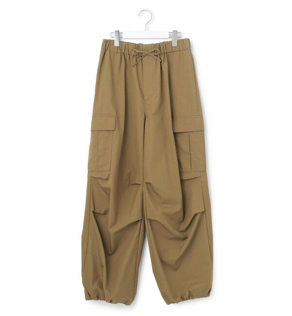23区「【SLOW/一部店舗限定】ハイカウントギャバ パラシュート カーゴパンツ」|カーゴ|