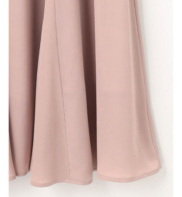 any SiS「【撥水】サテンナローフレア スカート」|スカート|