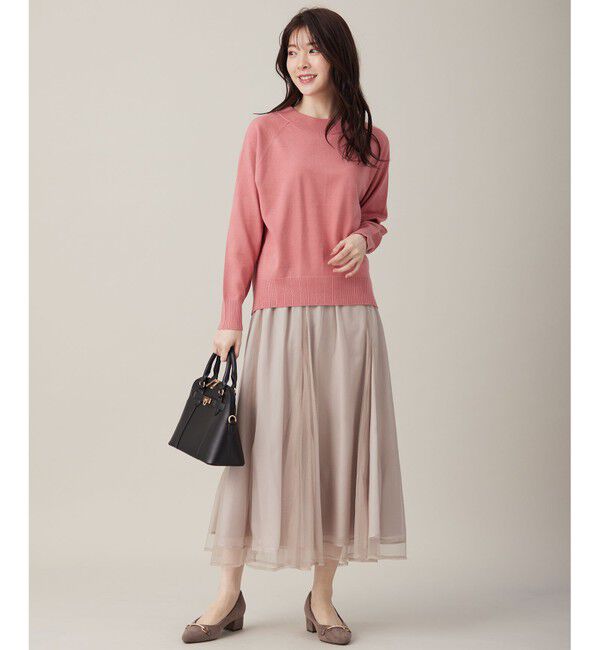 ANY SIS「【洗える】ラッセルチュールマチ スカート」|スカート|