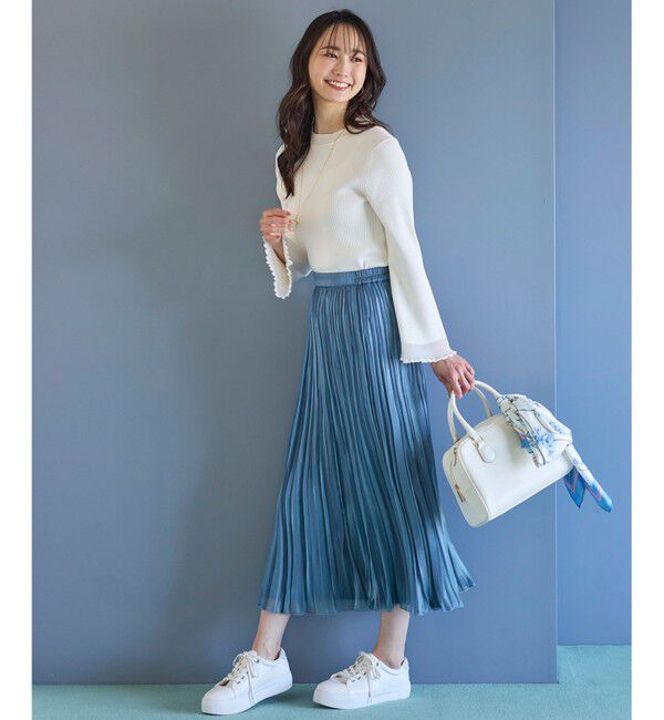 ANY SIS「【2WAY】チャーム付きスクエア ボストンバッグ」|ボストンバッグ|