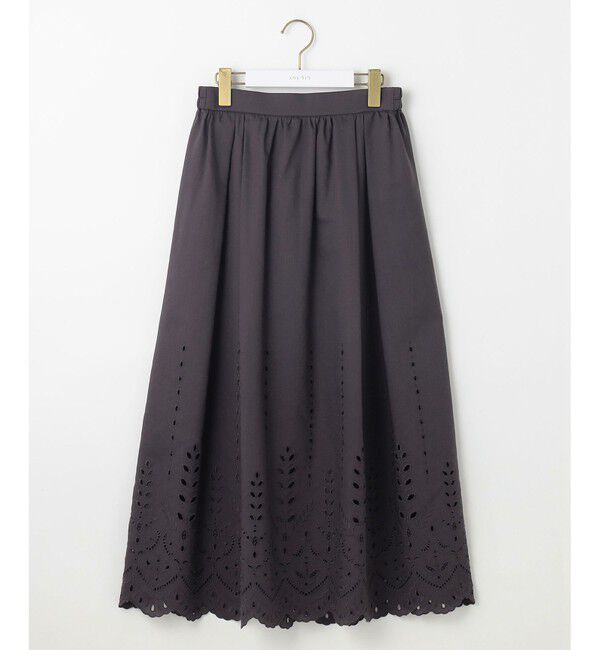 ANY SIS「【洗える】カットワークエンブロイダリー スカート」|スカート|