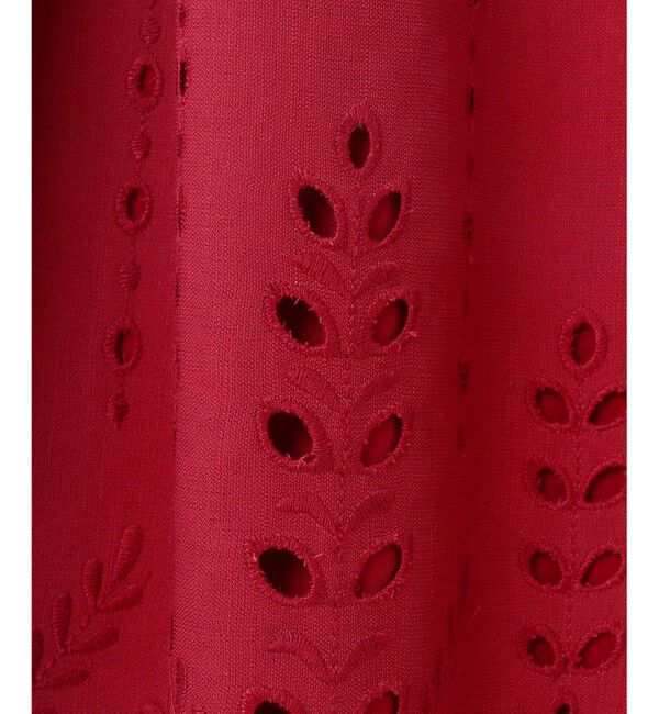 ANY SIS「【洗える】カットワークエンブロイダリー スカート」|スカート|