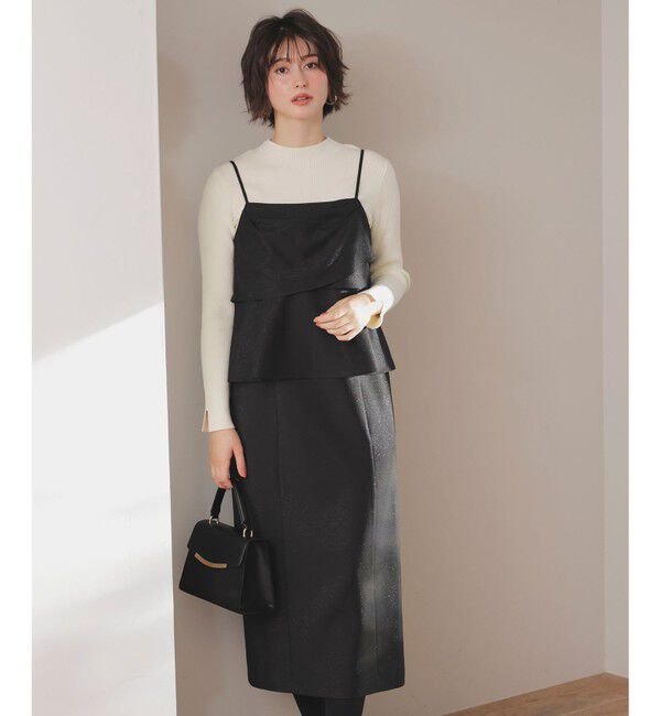 ANY SIS「【2SET】ビスチェ ワンピース &times; ニット セット」|スーツ|