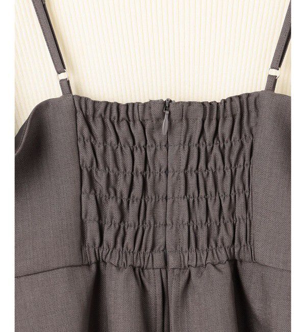 ANY SIS「【2SET】ビスチェ ワンピース &times; ニット セット」|スーツ|