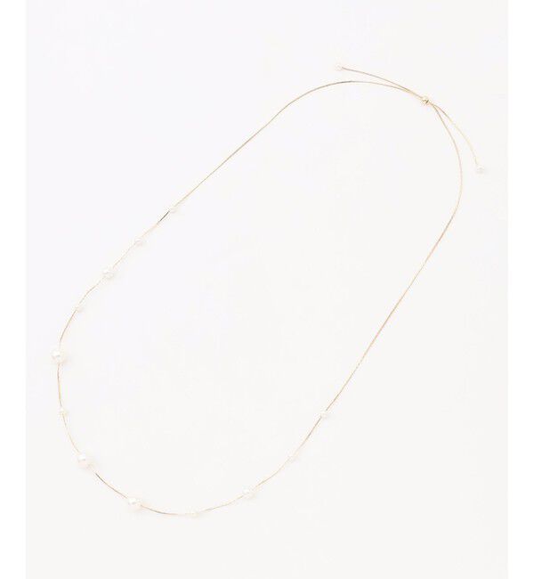 ANY SIS「パールステーション ネックレス」|ネックレス|ゴールド