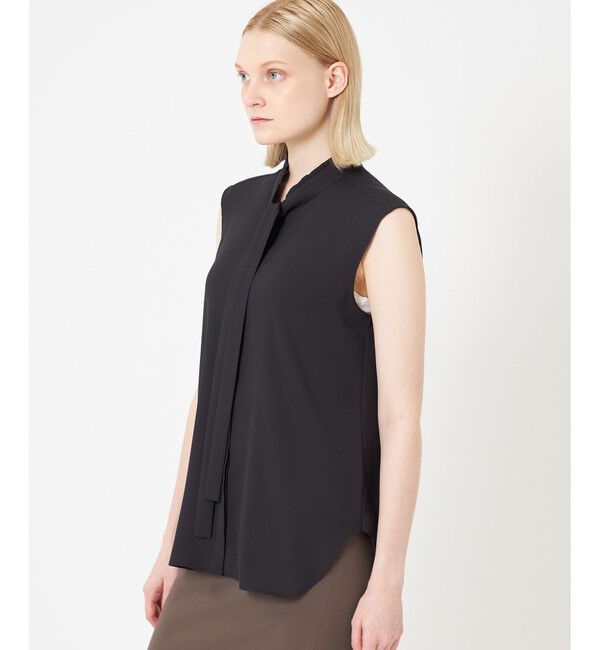 BEIGE,「【L-size】EVA / ボウタイブラウス」|シャツ・ブラウス|