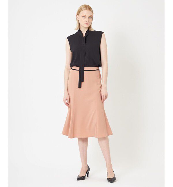 BEIGE,「【L-size】EVA / ボウタイブラウス」|シャツ・ブラウス|